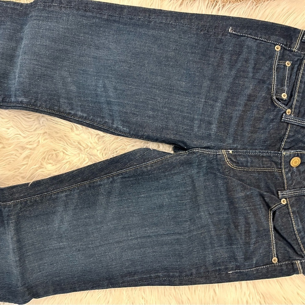Never worn! American Eagle Vintage AE77 cuffed flare leg jeans! TALL INSEAM 34 - Picture 6 of 7